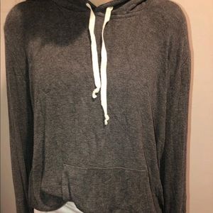 Grey brandy Melville hoodie
